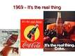 Prezentācija 'Uzņēmuma "Coca-cola" lozungu vēsture', 23.