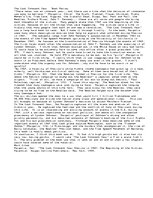 Eseja 'Book Review "The Last Innocent Year"', 1.