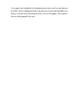 Eseja 'Global Economic Prospects: Subdued Growth and Heightened Uncertainty', 3.