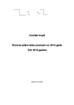 Biznesa plāns 'Izsolām kopā', 1.