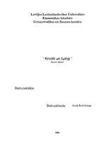 Referāts 'Kredīti un līzings', 1.