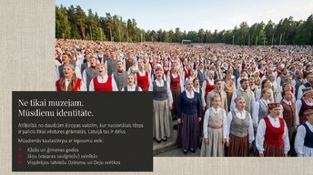 Prezentācija 'Latviešu tautastērps: dzīvais mantojums', 13.