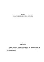 Referāts 'Politiskā korupcija Latvijā', 1.