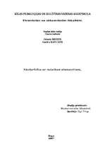 Konspekts 'Nodarbība ar mūzikas elementiem', 1.