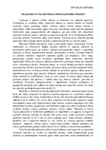 Eseja 'Trauksme un tās kontrole pirms sacensību periodā', 1.