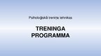 Paraugs 'Psiholoģiskā treniņa tehnikas - Treninga programma', 22.