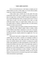 Eseja 'Laimes sajūtas manā dzīvē', 1.