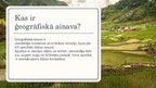 Prezentācija 'Ģeogrāfisko ainavu daudzveidība un kultūrainavu veidošana', 2.