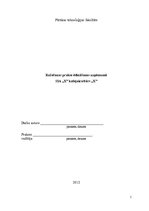 Prakses atskaite 'Ražošanas prakse restorānā "X"', 1.