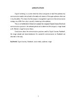 Diplomdarbs 'Uzņēmuma "X" komunikācijas prakšu analīze', 3.