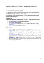 Referāts 'Eiropas Centrālā banka', 4.