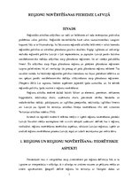Referāts 'Reģionu novērtēšanas pieredze Latvijā', 1.