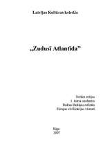 Referāts 'Zudusī Atlantīda', 1.