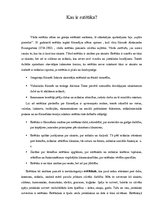 Konspekts 'Kas ir estētika', 1.