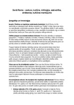 Konspekts 'Senās Romas vēsture, kultūra, mitoloģija, sabiedrība un kultūras mantojums', 1.