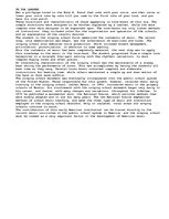 Eseja 'The Singing School', 2.