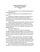 Konspekts 'Hanss-Georgs Gadamers "Patiesība un metode"', 1.