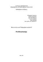 Eseja 'Konfliktsituācija', 1.