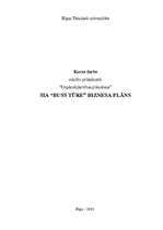 Biznesa plāns 'SIA "Buss tūre" biznesa plāns', 1.