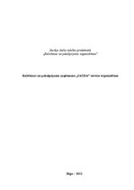 Referāts 'Ražošanas un pakalpojumu uzņēmuma "Jauda" servisa organizēšana', 1.