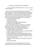 Referāts 'Kādai jābūt skolotāju tālākizglītībai', 1.