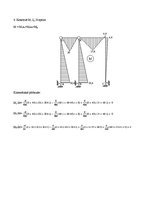 Paraugs 'Statiski nenoteicama rāmja aprēķins ar spēku metodi', 7.