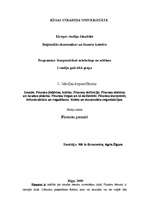 Konspekts 'Finanšu jēdziens un būtība', 1.