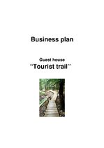 Biznesa plāns 'Guest House "Tourist Trail"', 1.