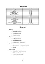 Biznesa plāns 'Guest House "Tourist Trail"', 12.