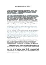 Eseja 'Būri Alberta Bela romānā "Būris"', 1.