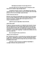 Eseja 'Mūsdienīgas atziņas izlasītajā Henrika Ibsena lugā "Pērs Gints"', 1.