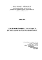 Referāts 'Elektronisko smēķēšanas ierīču un to uzpildes šķidrumu aprites ierobežojumi', 1.