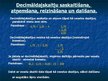 Prezentācija 'Decimāldaļas', 3.