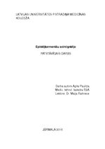 Konspekts 'Epitēlijķermenīšu scintigrāfija', 1.