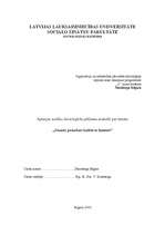 Konspekts 'Jaunās paaudzes kultūras līmenis', 1.