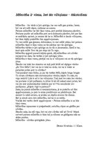 Eseja 'Mīlestība ir viena, bet tās viltojumu - tūkstošiem', 1.