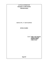 Referāts 'Uzņēmuma SIA "X" operatīvā plānošana', 1.