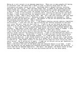 Eseja 'First Person Rock Concert.', 1.