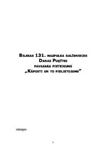 Referāts 'Kāposti un to pielietojums', 1.