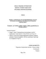 Konspekts 'ES drošības politika saistībā ar tālāku paplašināšanu un kaimiņu politiku', 1.