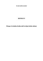 Referāts 'Eiropas Savienības tiesību akti Latvijas tiesību sistēmā', 1.