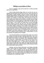 Eseja 'Mūžīgas un pārejošas vērtības', 1.