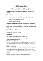 Konspekts 'Lieldienu pasākums "Ola te, ola tur, bērzam blakus zaķis tup"', 1.