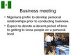 Prezentācija 'Business Etiquette in Nigeria', 17.