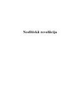 Konspekts 'Neolītiskā revolūcija', 1.