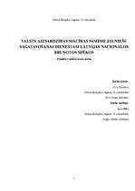 Referāts 'Valsts aizsardzības mācība', 1.