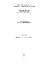 Referāts 'Mūzikas uztvere bērna attīstībā', 1.