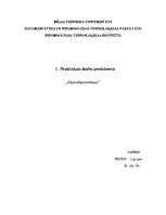 Paraugs 'Pirmais praktiskais darbs priekšmetā "Operētājsistēmas"', 1.