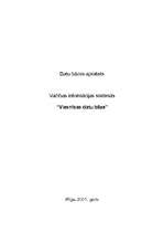 Konspekts 'Datu bāzes izveide', 1.