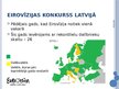 Prezentācija 'Latvija Eirovīzijas dziesmu konkursā', 10.